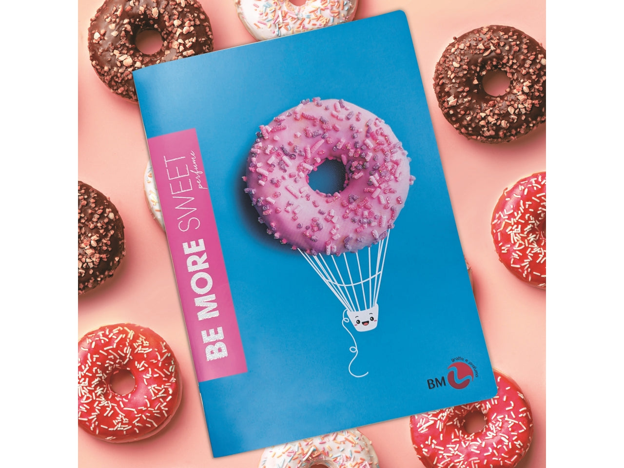 Quaderni maxi sweet linea be more different formato 21x29,7, pagine 72+r, rigatura b confezione da 10 quaderni