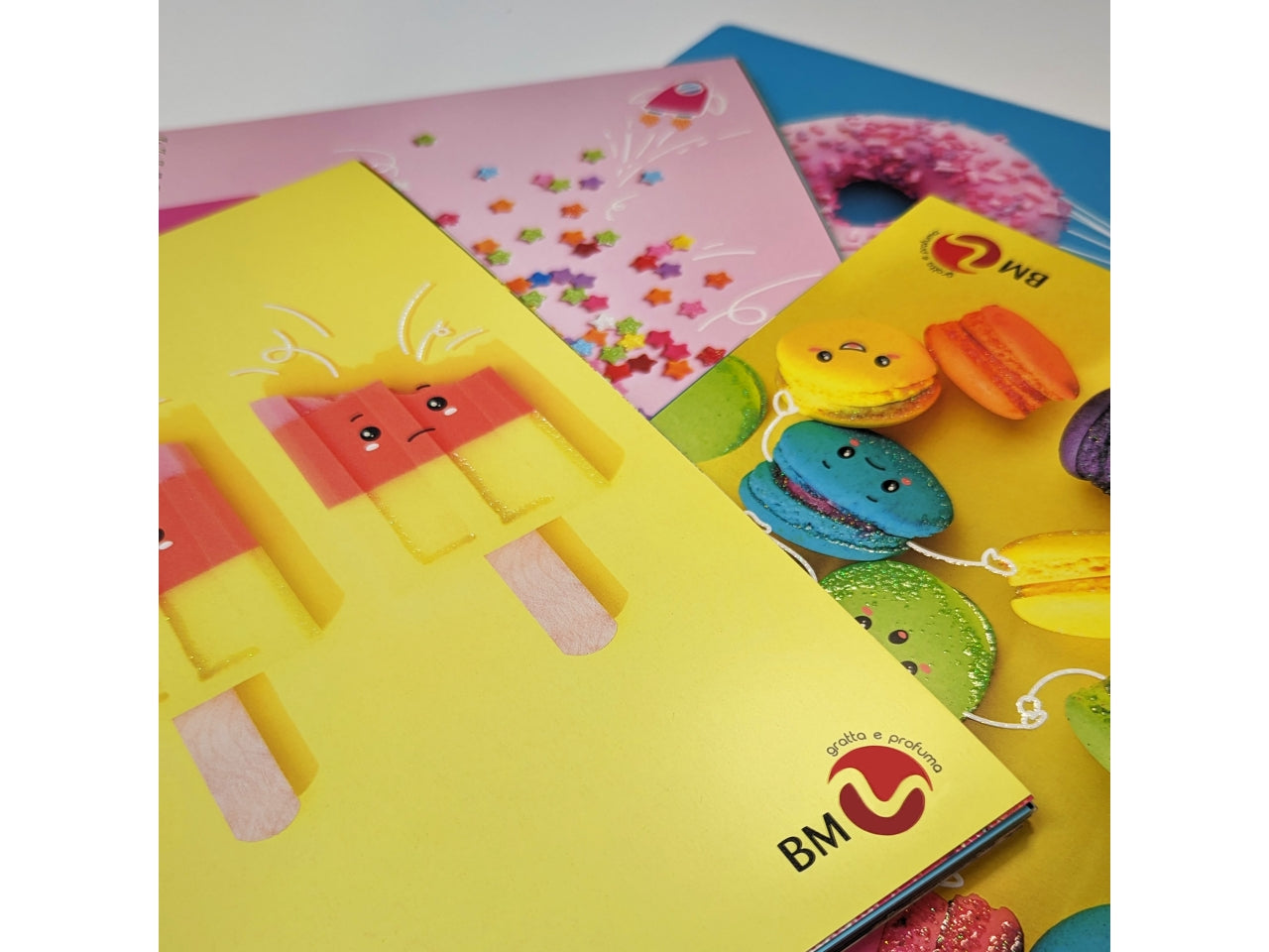 Quaderni maxi sweet linea be more different formato 21x29,7, pagine 72+r, rigatura q confezione da 10 quaderni