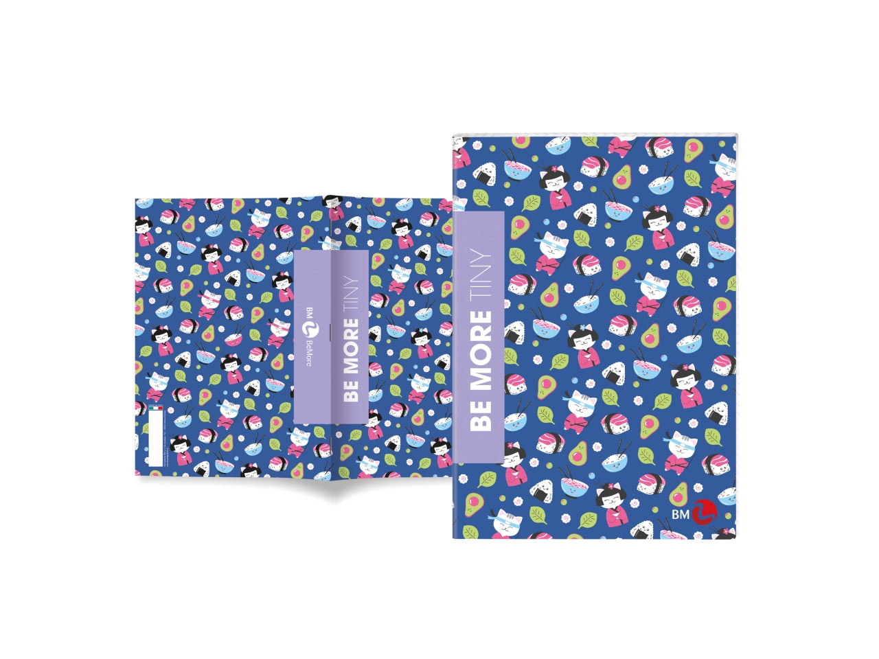 Quaderni maxi tiny linea be more different formato 21x29,7, pagine 72+r, rigatura a confezione da 10 quaderni