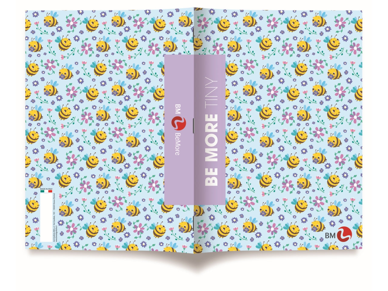 Quaderni maxi tiny linea be more different formato 21x29,7, pagine 72+r, rigatura a confezione da 10 quaderni