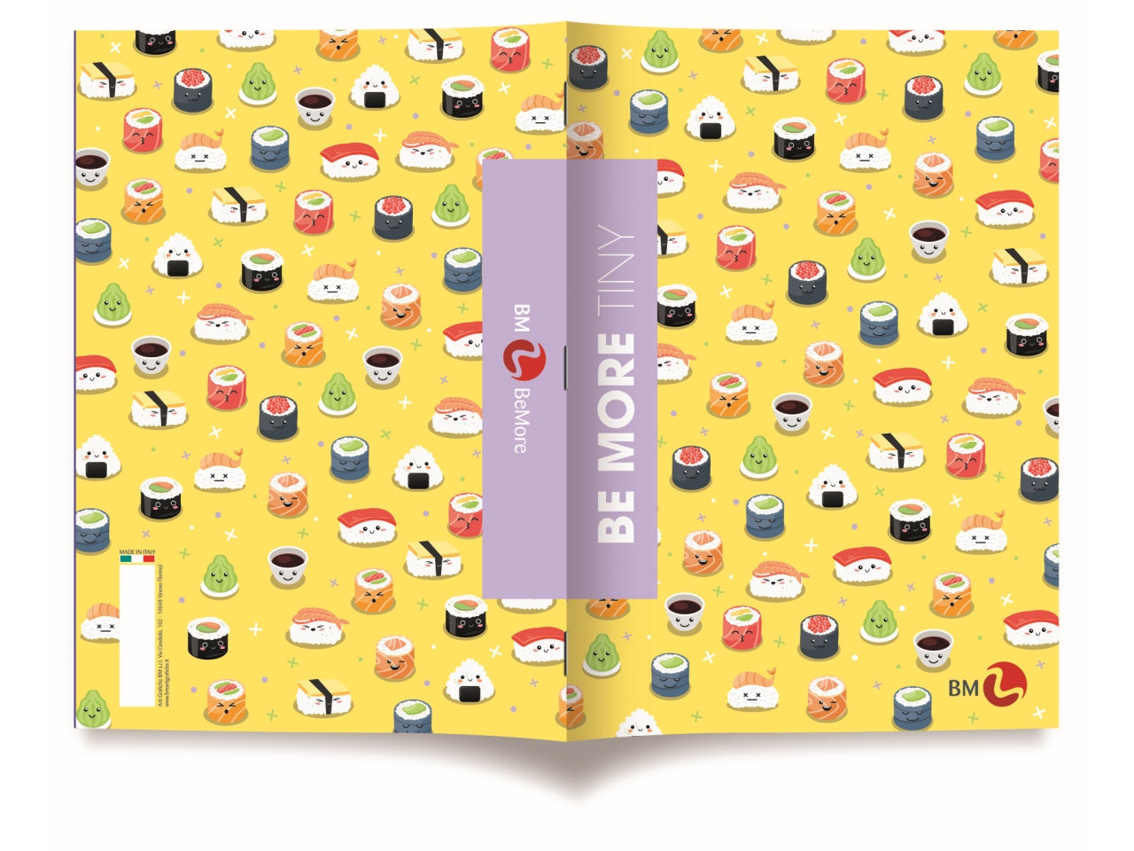 Quaderni maxi tiny linea be more different formato 21x29,7, pagine 72+r, rigatura a confezione da 10 quaderni