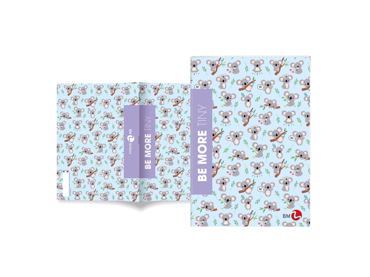 Quaderni maxi tiny linea be more different formato 21x29,7, pagine 72+r, rigatura c confezione da 10 quaderni
