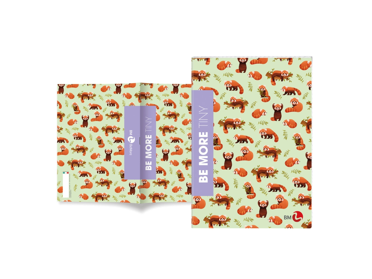 Quaderni maxi tiny linea be more different formato 21x29,7, pagine 72+r, rigatura c confezione da 10 quaderni