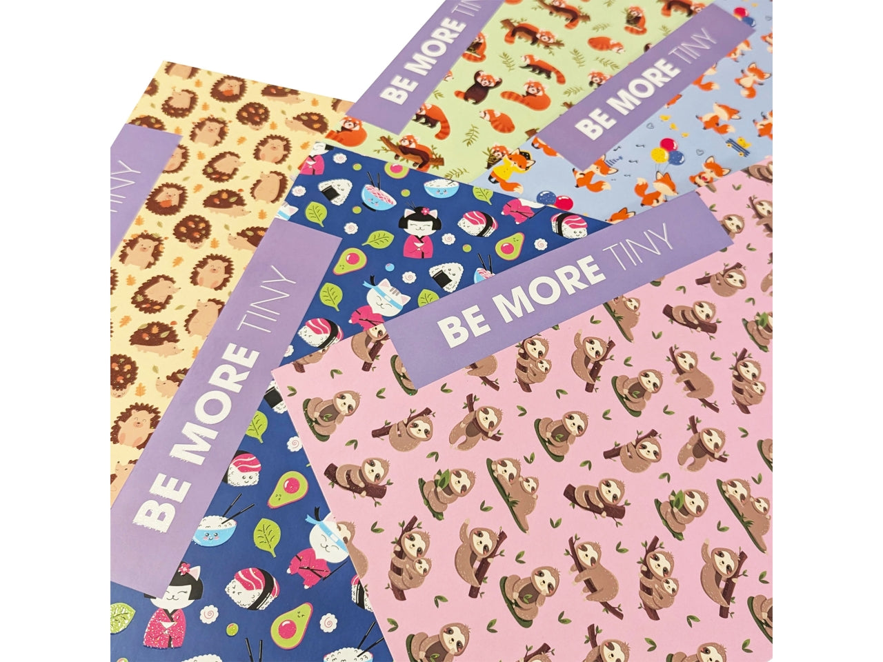 Quaderni maxi tiny linea be more different formato 21x29,7, pagine 72+r, rigatura c confezione da 10 quaderni