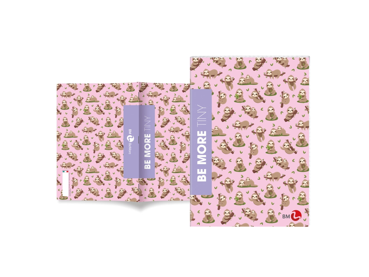 Quaderni maxi tiny linea be more different formato 21x29,7, pagine 72+r, rigatura 5 mm confezione da 10 quaderni