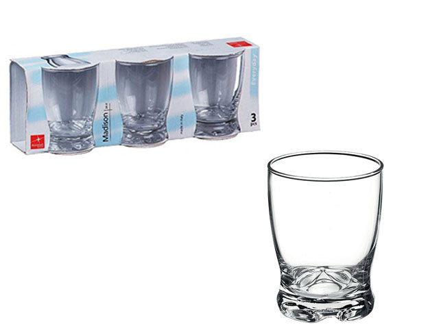 Bicchiere vino Madison da 18cl in confezione da 3 bicchieri