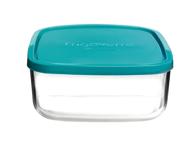 Contenitore in vetro Frigoverre quadra22x22cm con coperchio