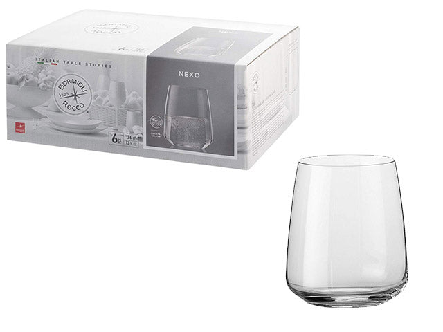 Bicchiere acqua Nexo da 36cl, scatola da 6 bicchieri