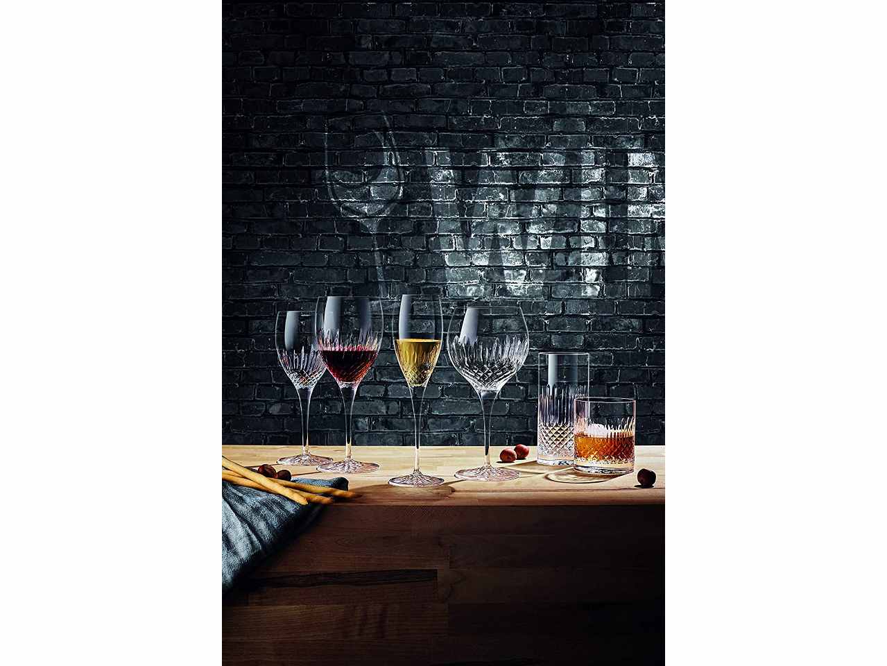 Calice vino rosso Diamante da 52cl, set da 4 calici
