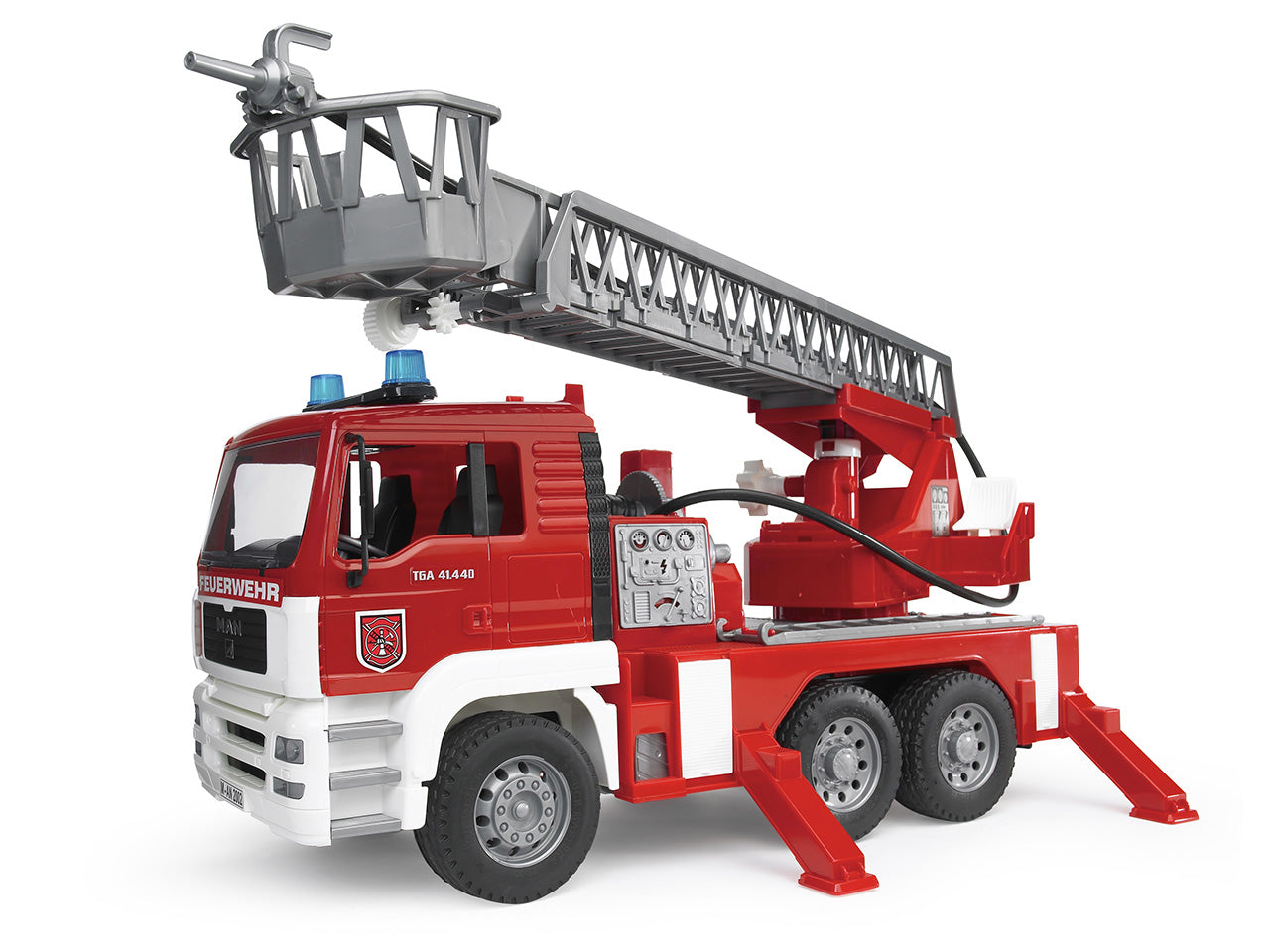 Man camion pompieri c/luci/ suoni 02771