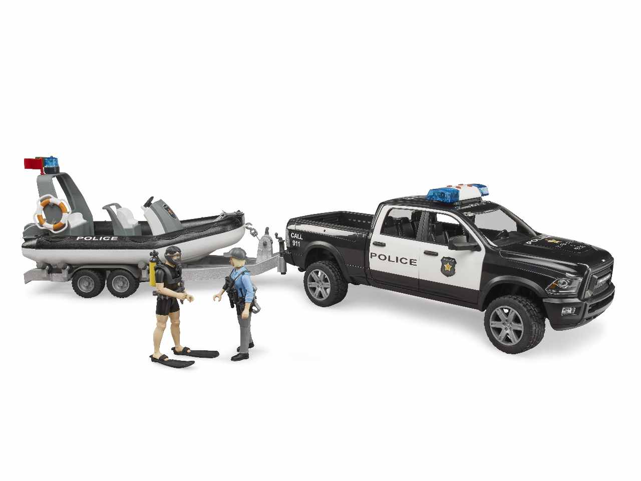 Ram 2500 polizia c/rimorchio+gomm.2507