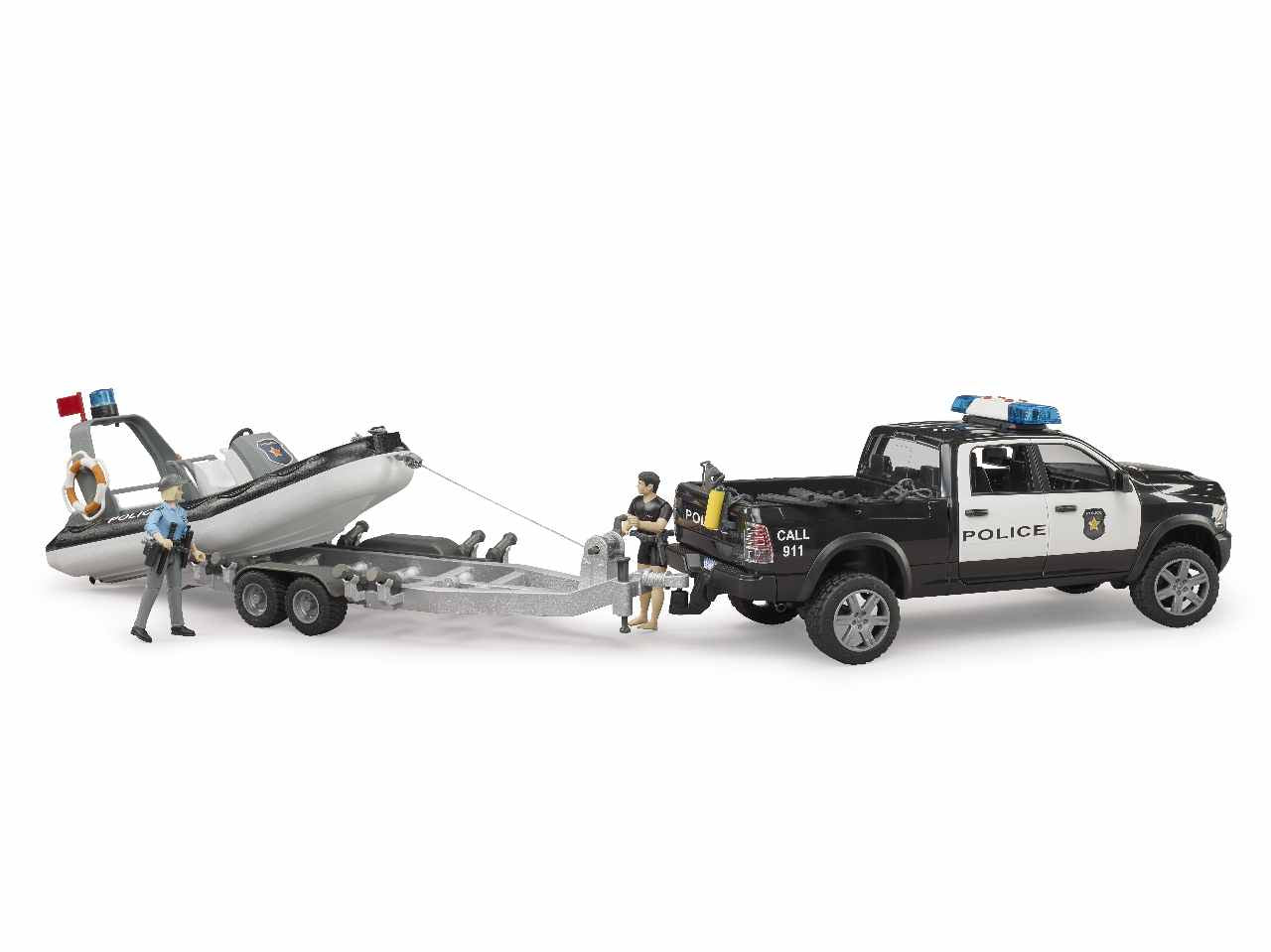 Ram 2500 polizia c/rimorchio+gomm.2507