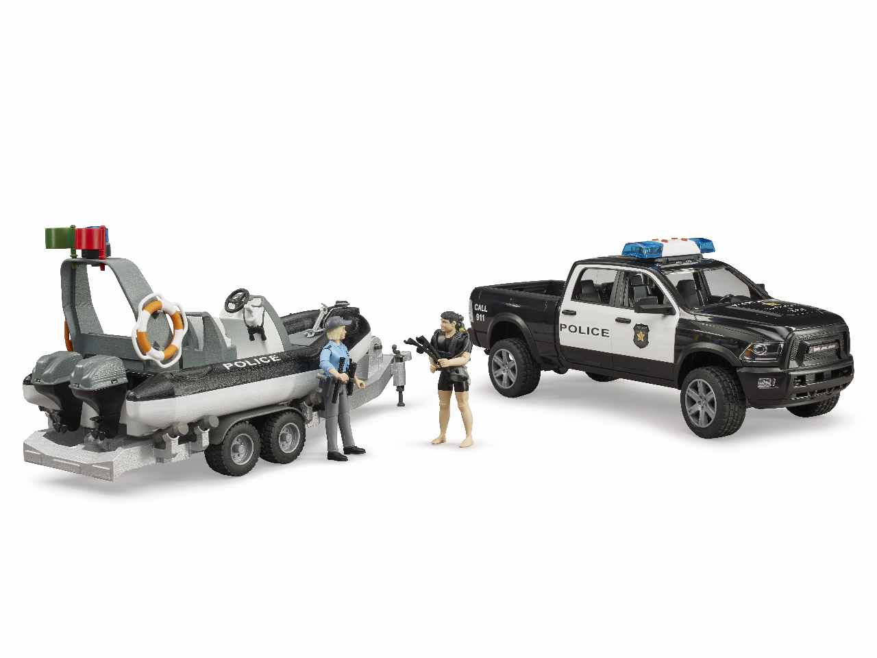 Ram 2500 polizia c/rimorchio+gomm.2507