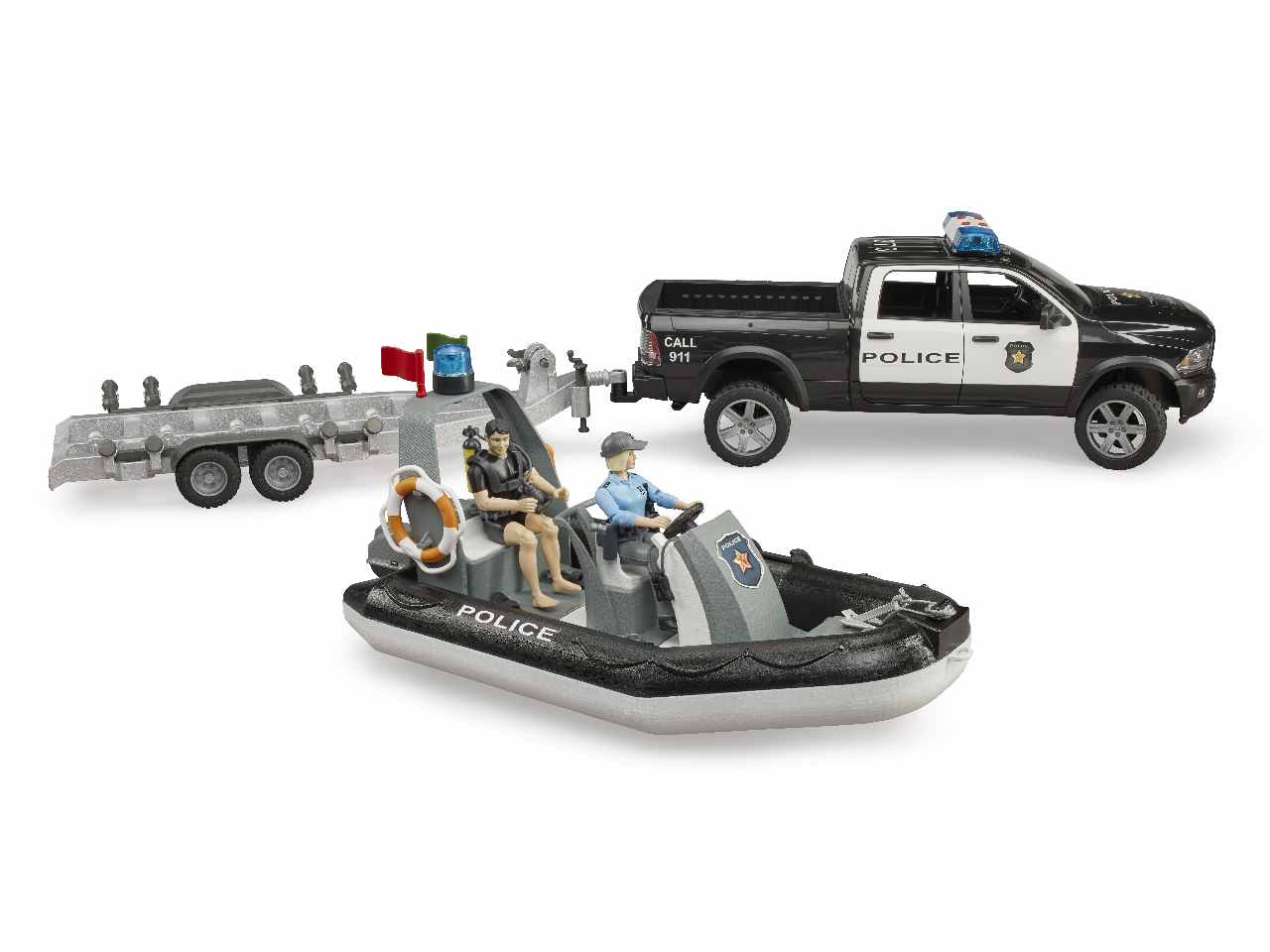 Ram 2500 polizia c/rimorchio+gomm.2507
