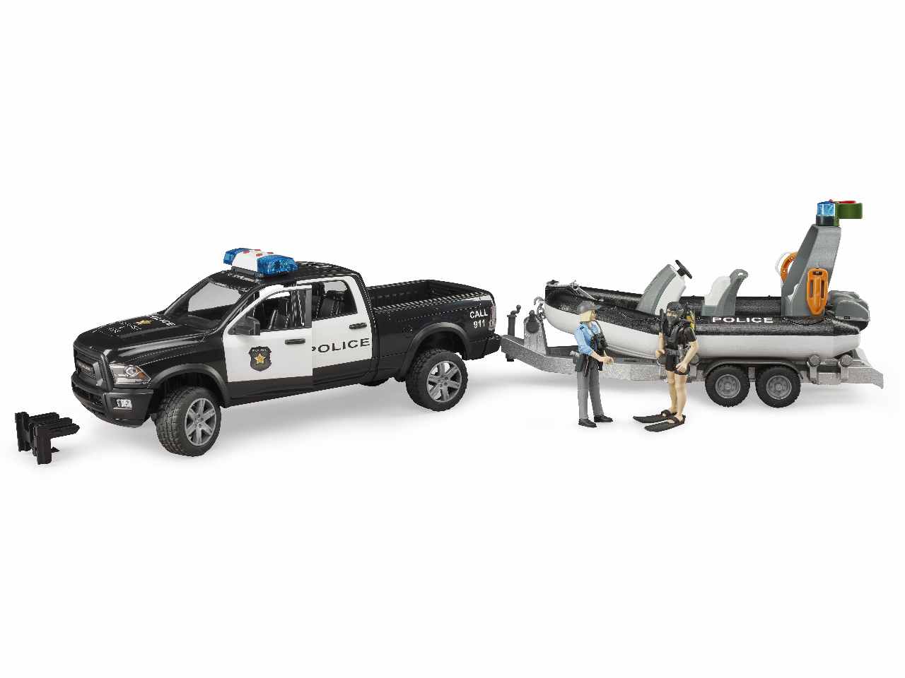 Ram 2500 polizia c/rimorchio+gomm.2507