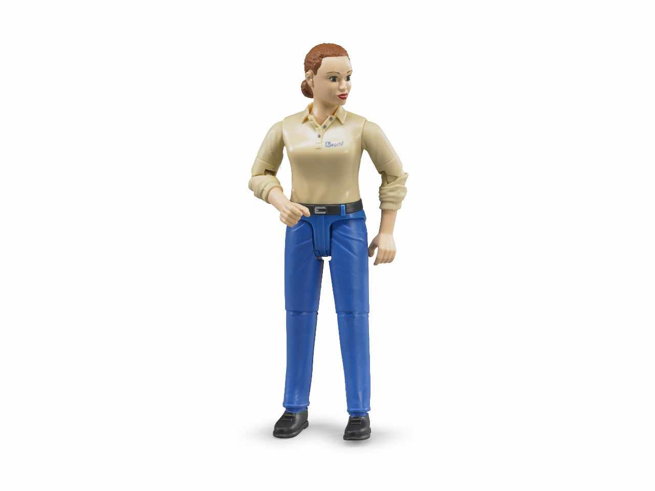 Donna pelle chiara c/ blue jeans 60408
