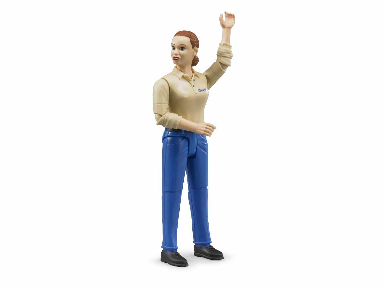Donna pelle chiara c/ blue jeans 60408