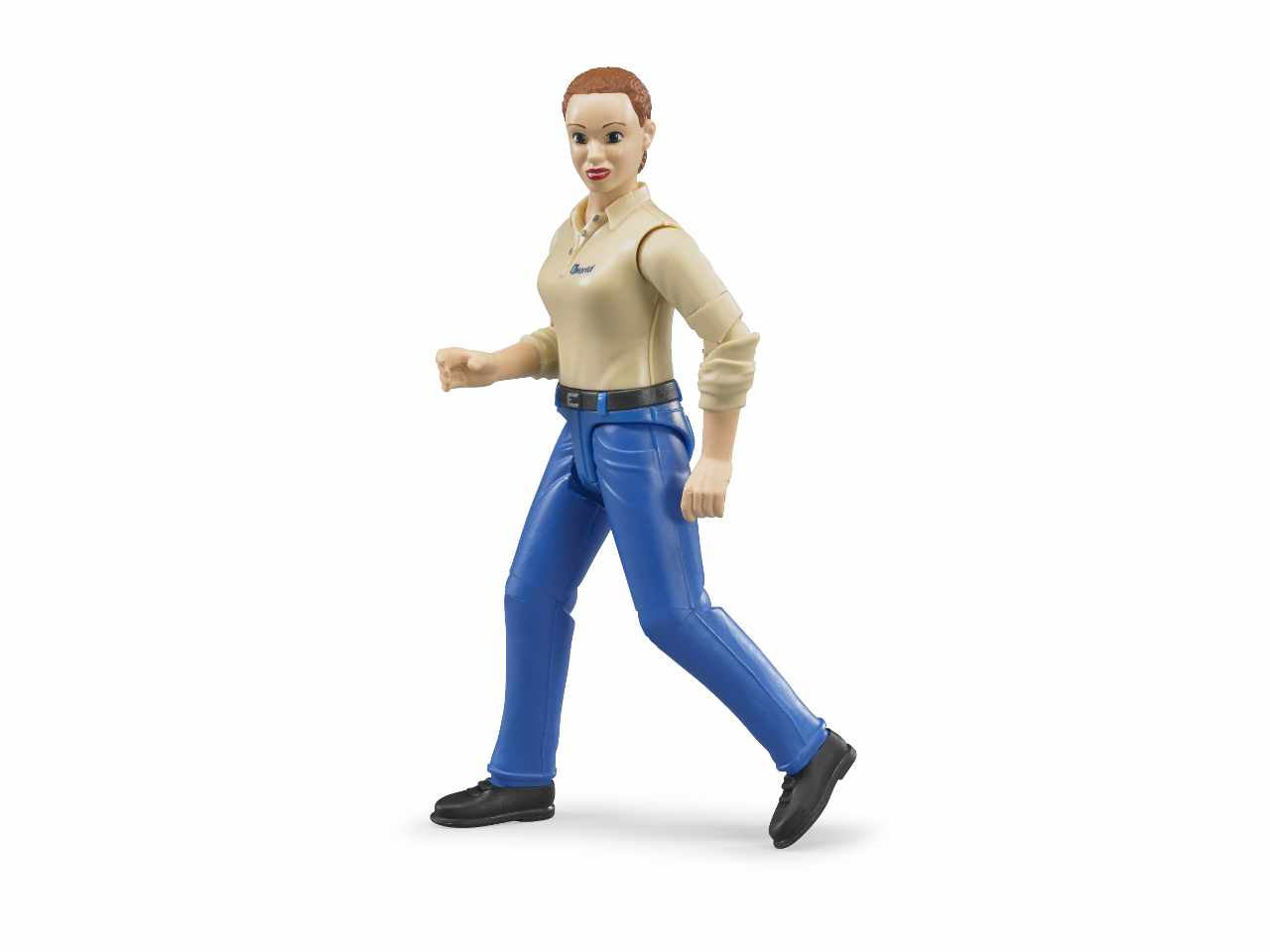 Donna pelle chiara c/ blue jeans 60408