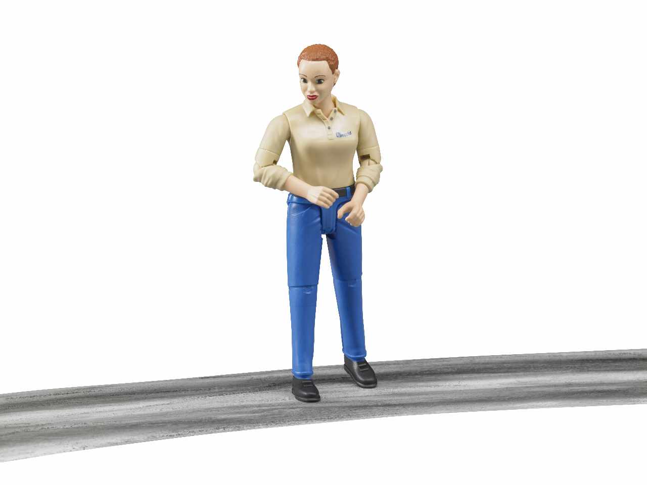 Donna pelle chiara c/ blue jeans 60408
