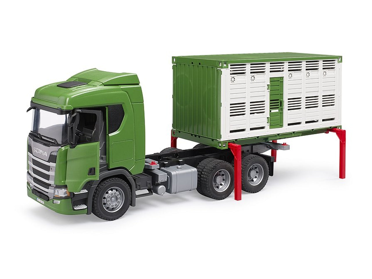 Scania super 560r camion trasporto bestiame con un bovino