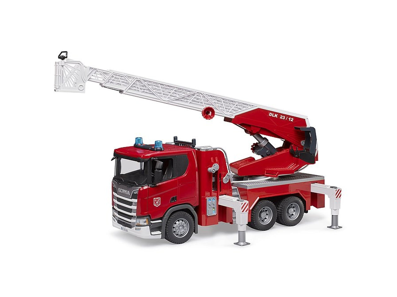 Scania super 560r autopompa pompieri con luci e suono