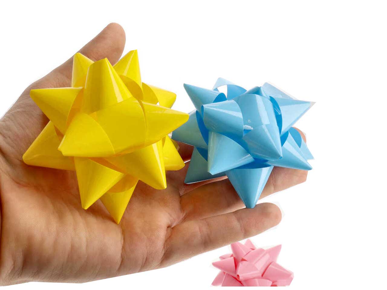 Coccarde tipo laccato 3207 19mm assortite la confezioni contiene 70 coccarde