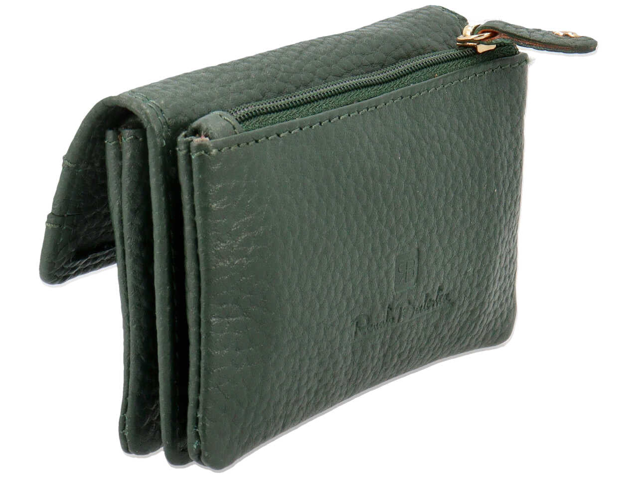 Portachiave da donna in pelle verde
