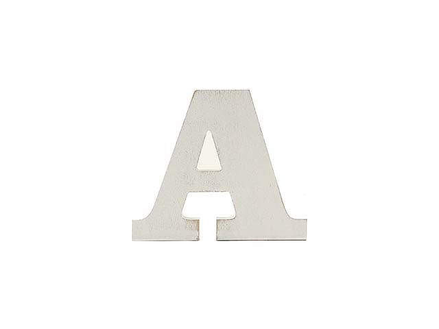 Shabby lettera A in legno 1.9x10cm 1130200
