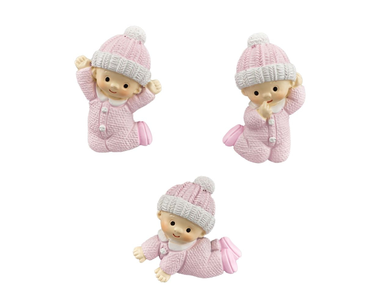 Magnete baby girl con pigiamino 3 assortimenti