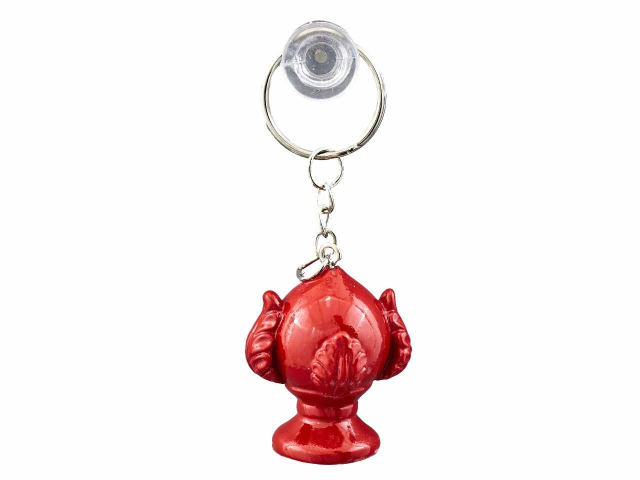 Porta chiavi pumo colore rosso