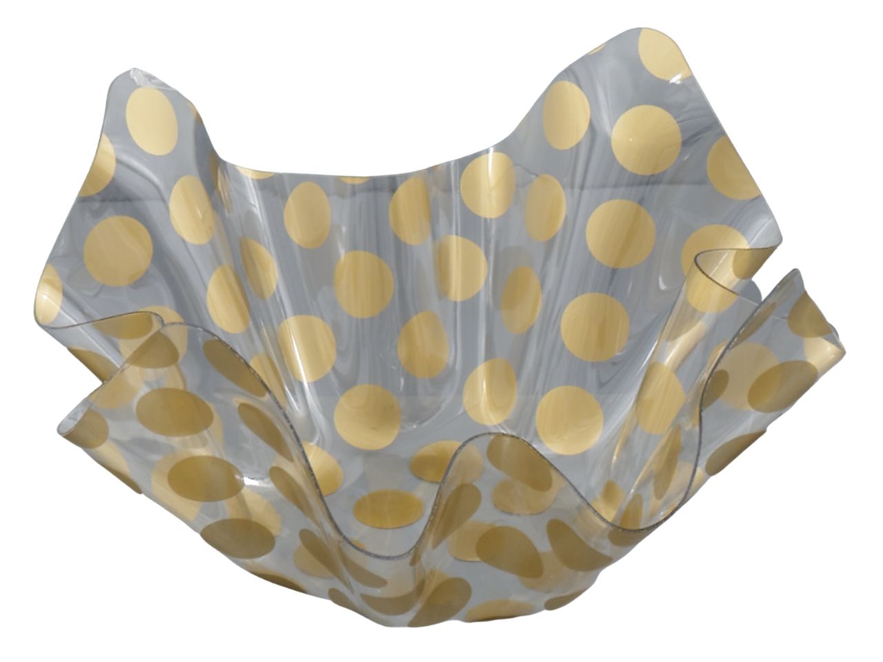 Linea pois oro fazzoletto grande h.26cm