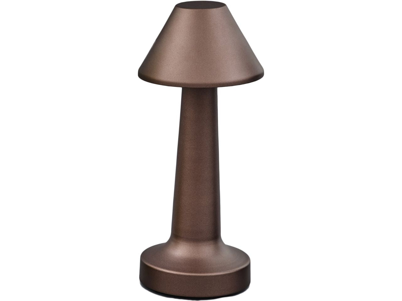 Lampada marrone metal d.10xh.23cm