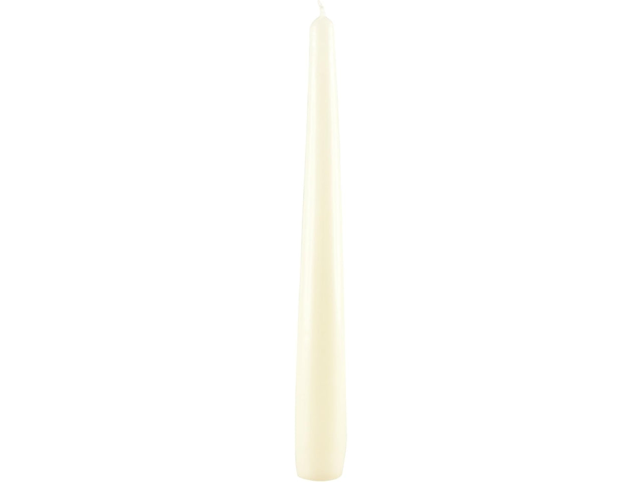 Candela conica 21cm 6pz avorio 1310 02