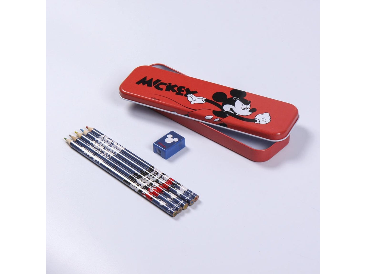 Set cancelleria scolastica per bambino Disney Mickey, per colorare e disegnare, tema Mickey and friends - CerdÃ 