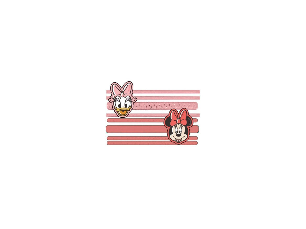 Minnie elastici per capelli set da 8 elastici