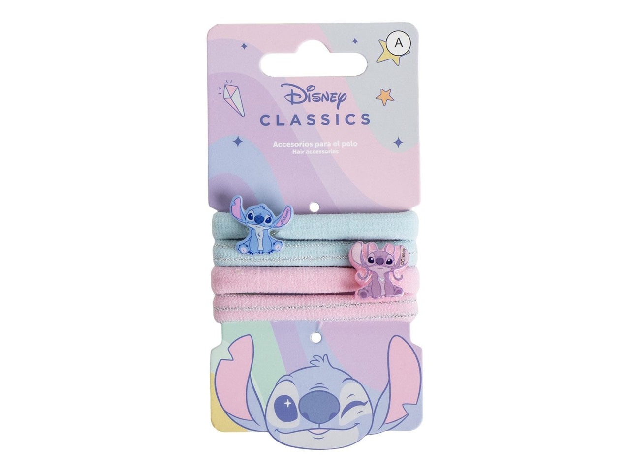 Stitch elastici per capelli set da 4 elastici