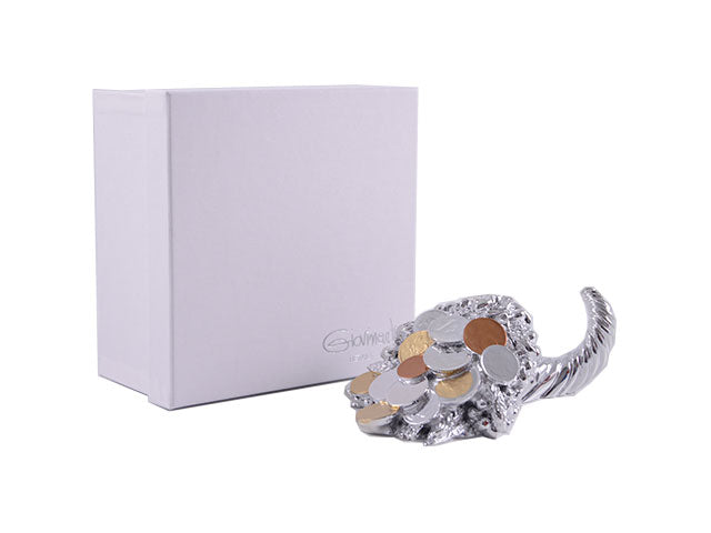 Cornucopia soldi 16x7cm 1358/2