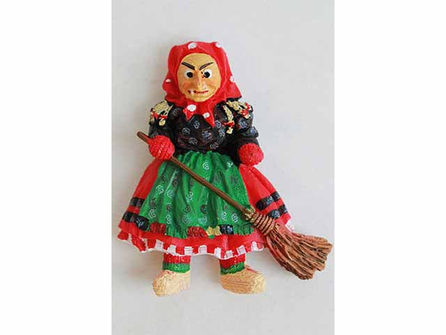 Magnete strega 7cm 0860140