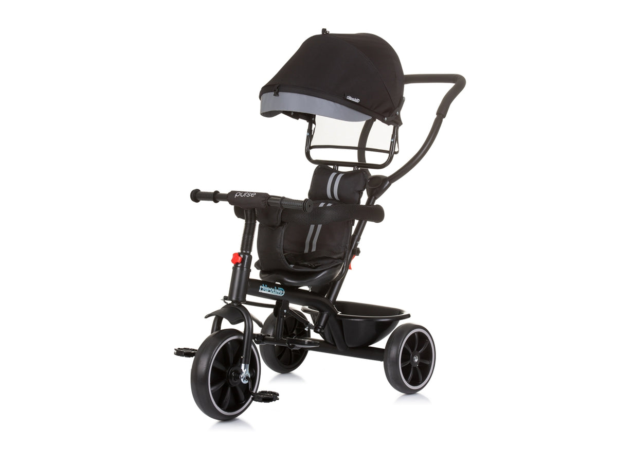 Triciclo con tettuccio pulse ossidiana 18 mesi | Chipolino $