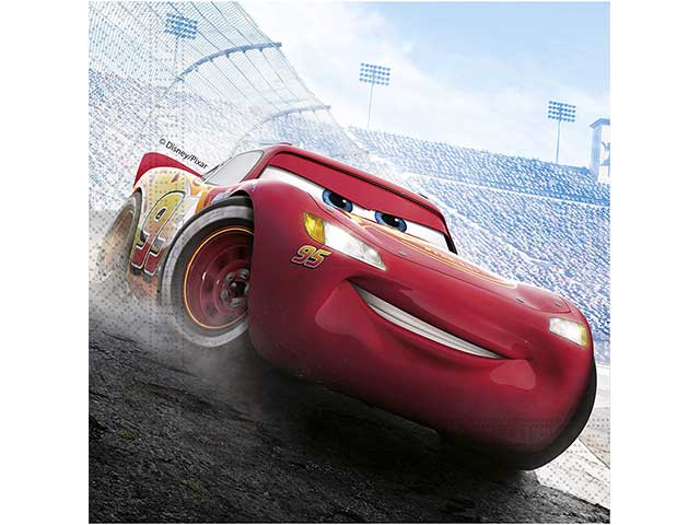 Cars the legend tovaglioli 33x33 20 pezzi 89467