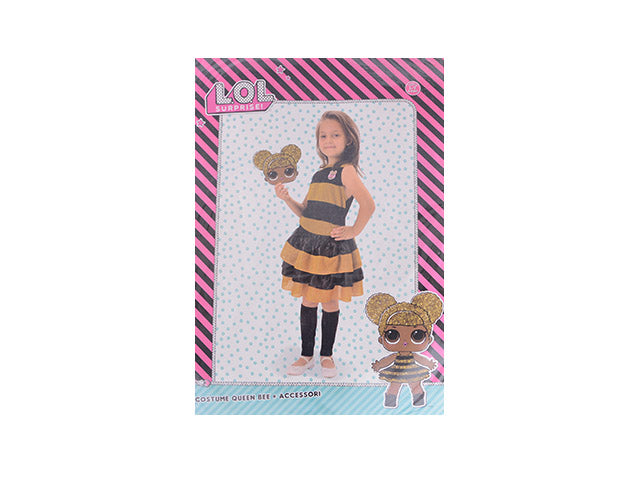 Costume lol surprise queen bee tg 6-9 anni x0706.6