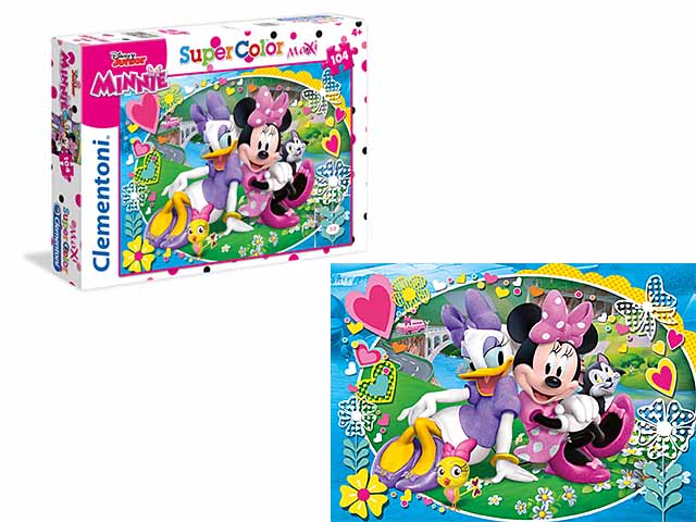 Puzzle 104 Maxi Minnie Happy Helpers
