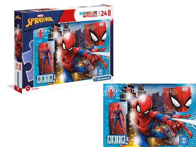 Puzzle da 24 pezzi  maxi Spiderman
