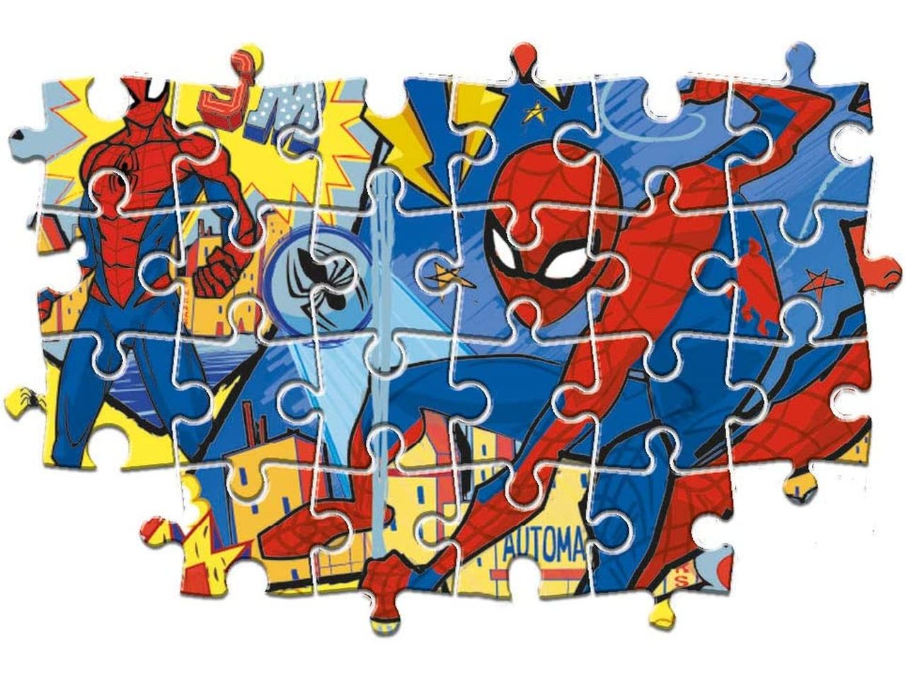 Puzzle da 24 pezzi  maxi Marvel Spiderman