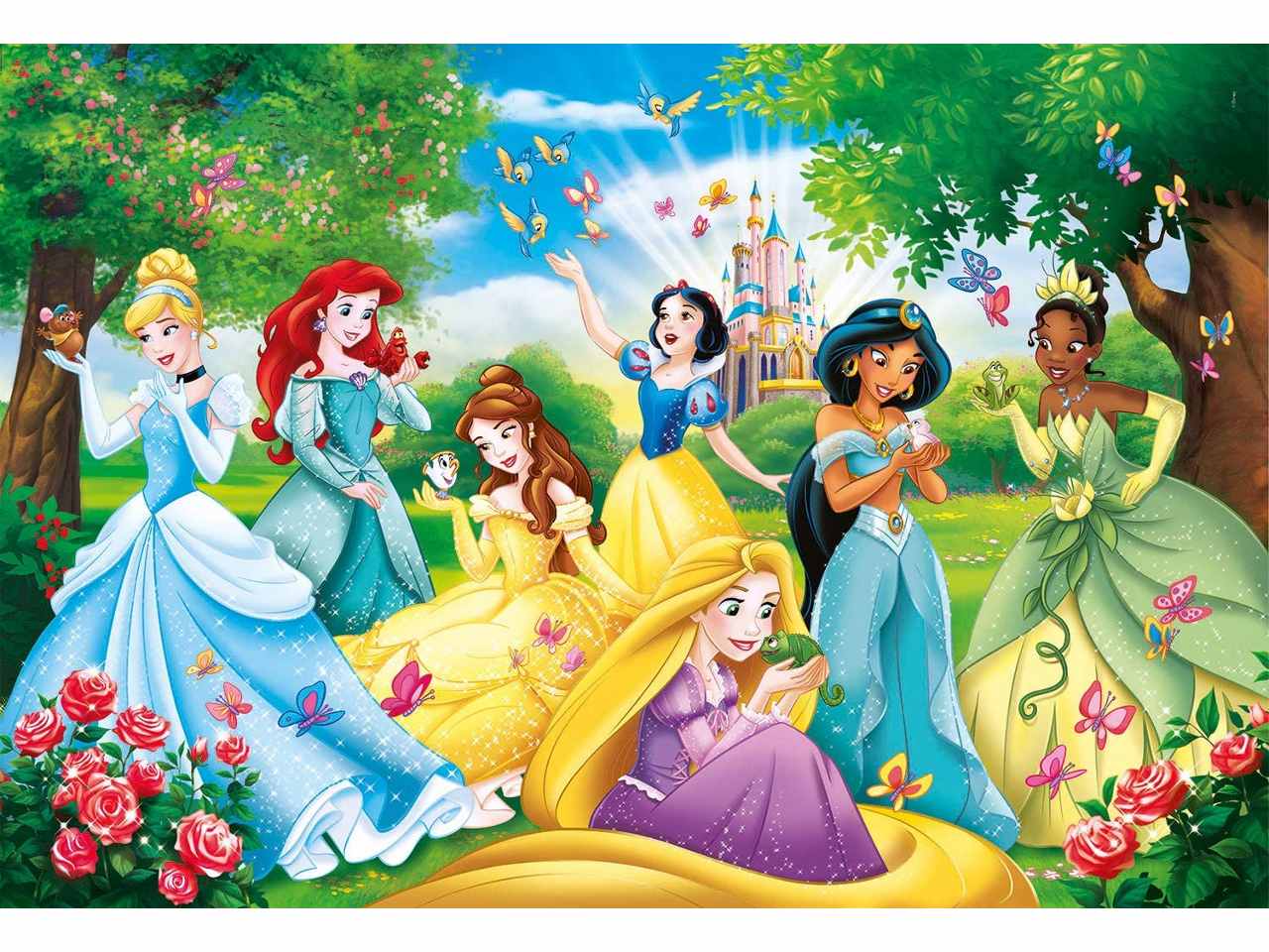 Disney Princess Supercolor Puzzle 60 Pezzi - Clementoni