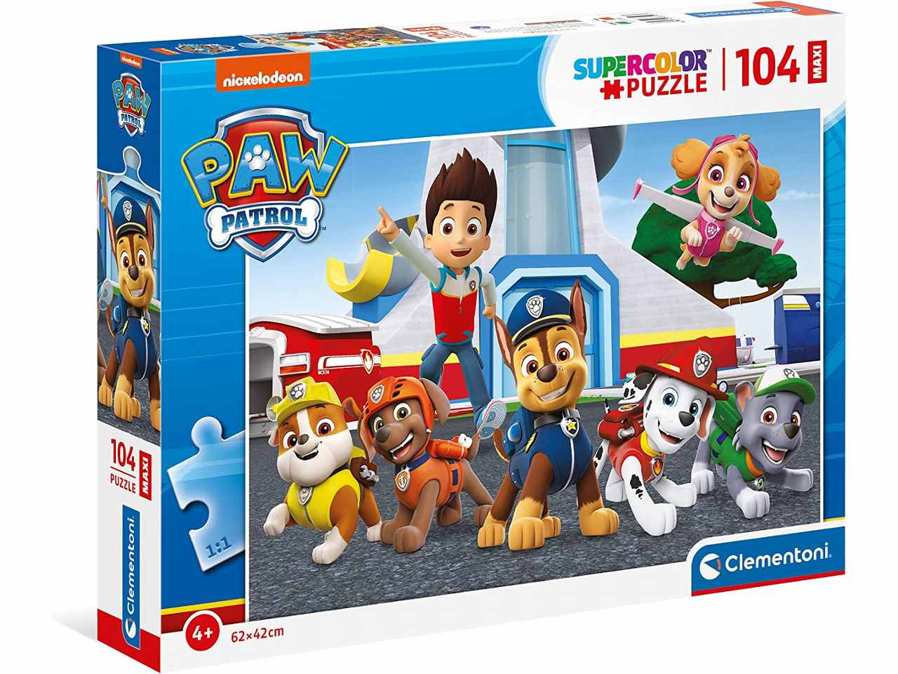 Puzzle da 104 pezzi  maxi Paw Patrol
