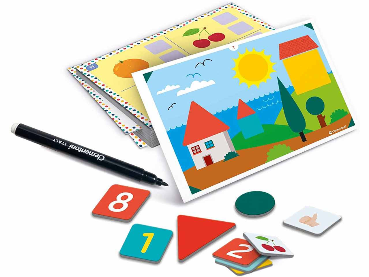Sapientino Valigetta magnetica Numeri e Forme Gioco Educativo - Clementoni
