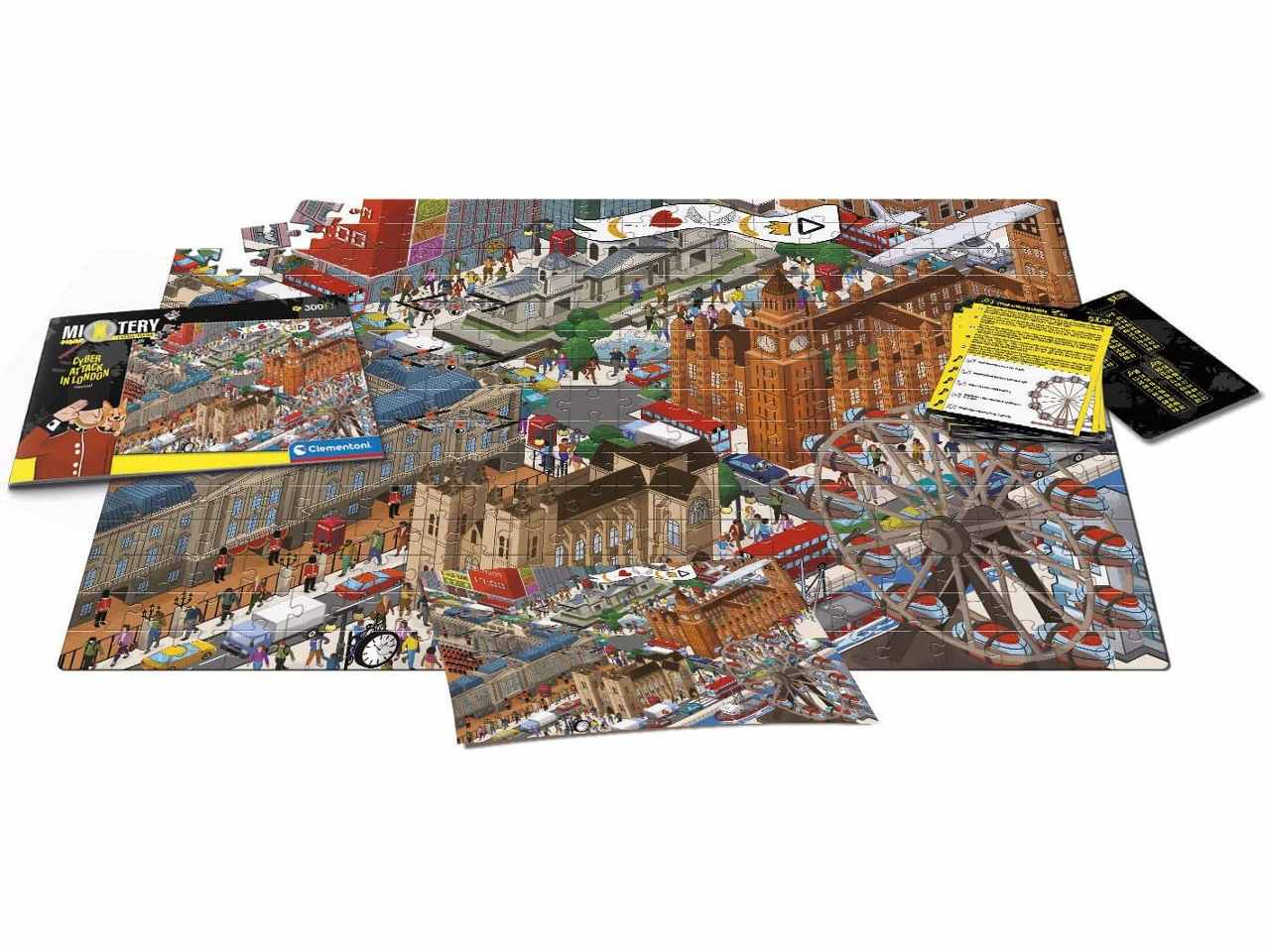 Puzzle 300 pezzi mistery puzzle hacking attack 21711