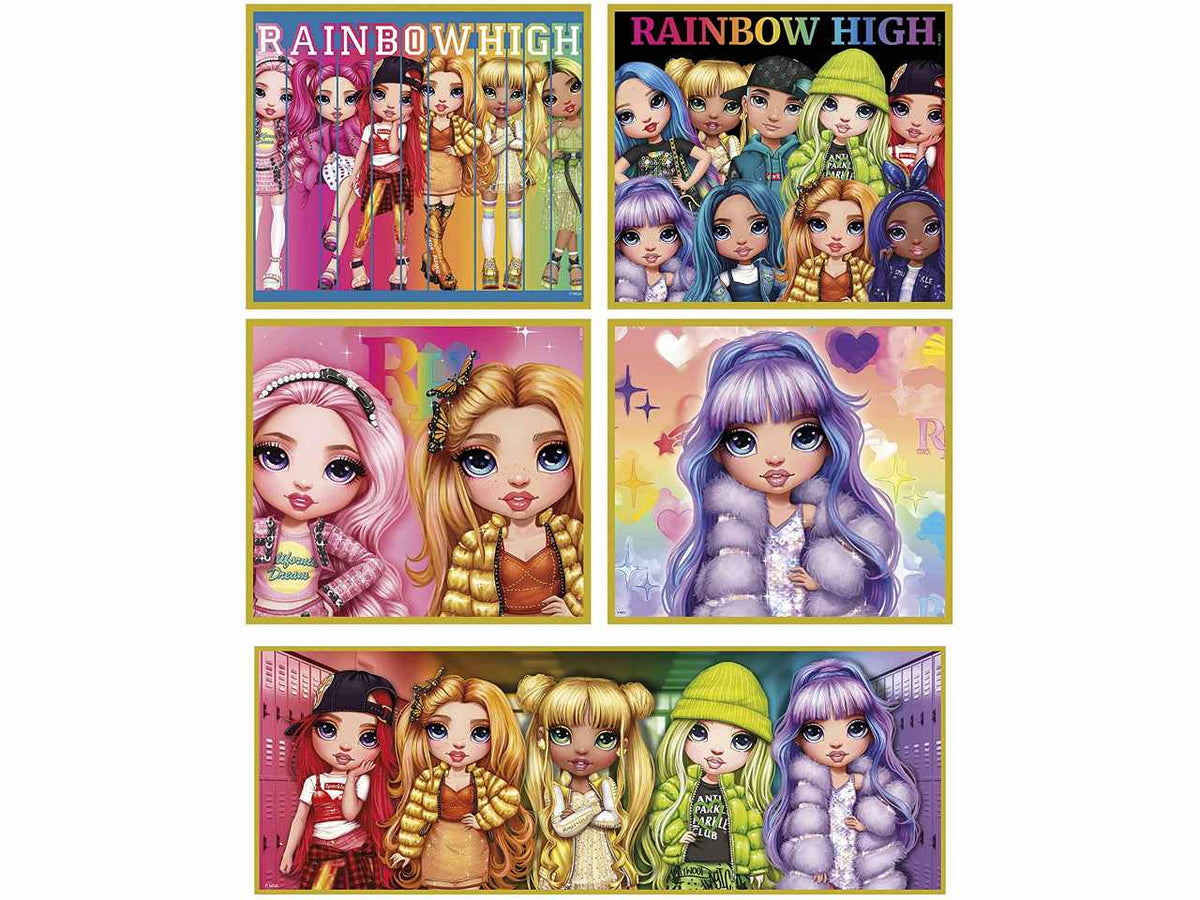 Puzzle 10 in 1 rainbow high 2022 20273$