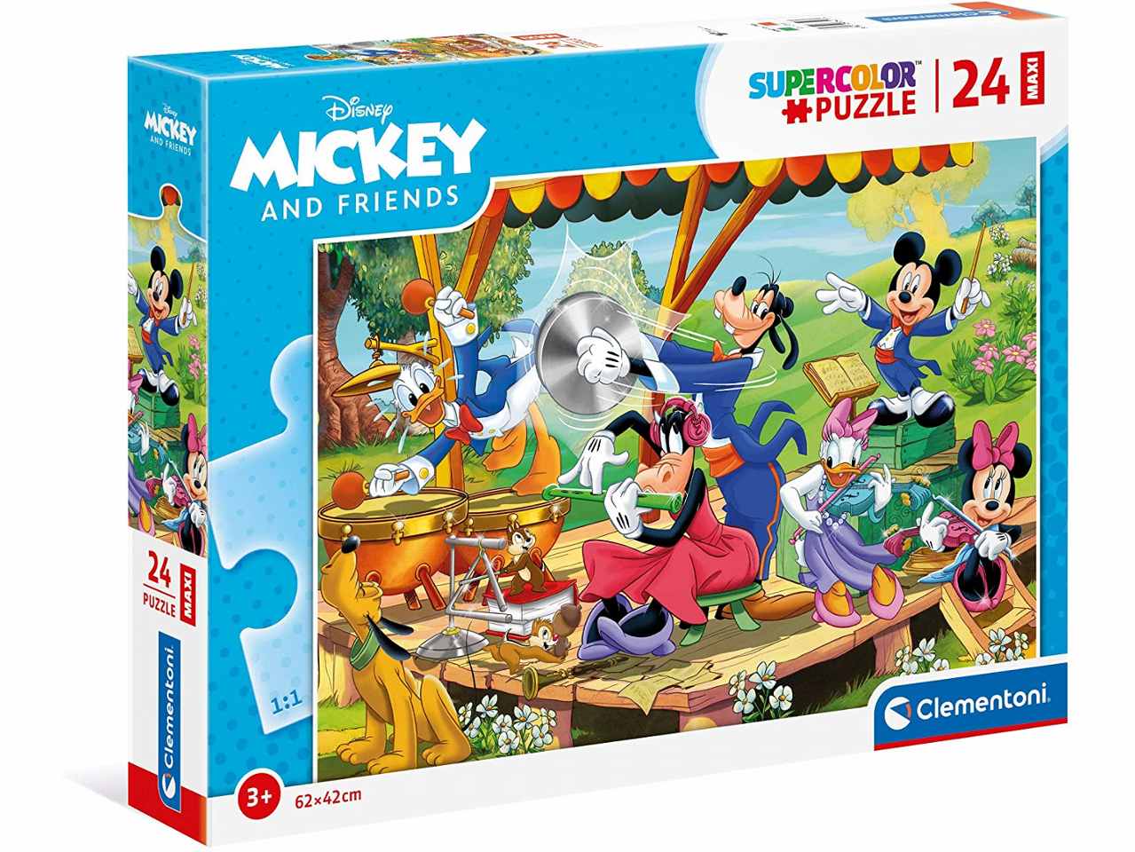 Puzzle da 24 pezzi  maxi Mickey Mouse